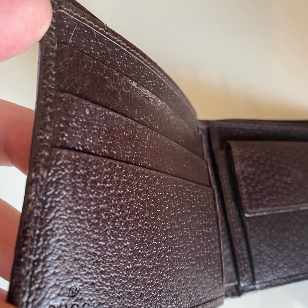 SOLD Gucci Monogram Leather Wallet - Picture 12 of 16